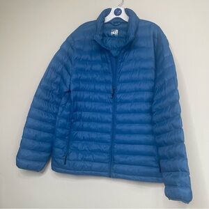 32 Degrees Heat Quilted Jacket in Blue~ Size‎ Large ~ lightweight ~ Puffer